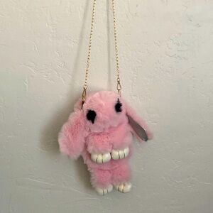Fuzzy bunny bag